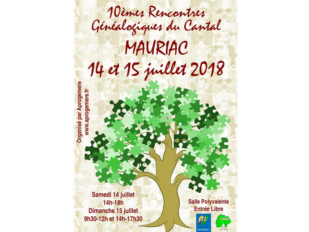 Rencontre Généalogique du Cantal