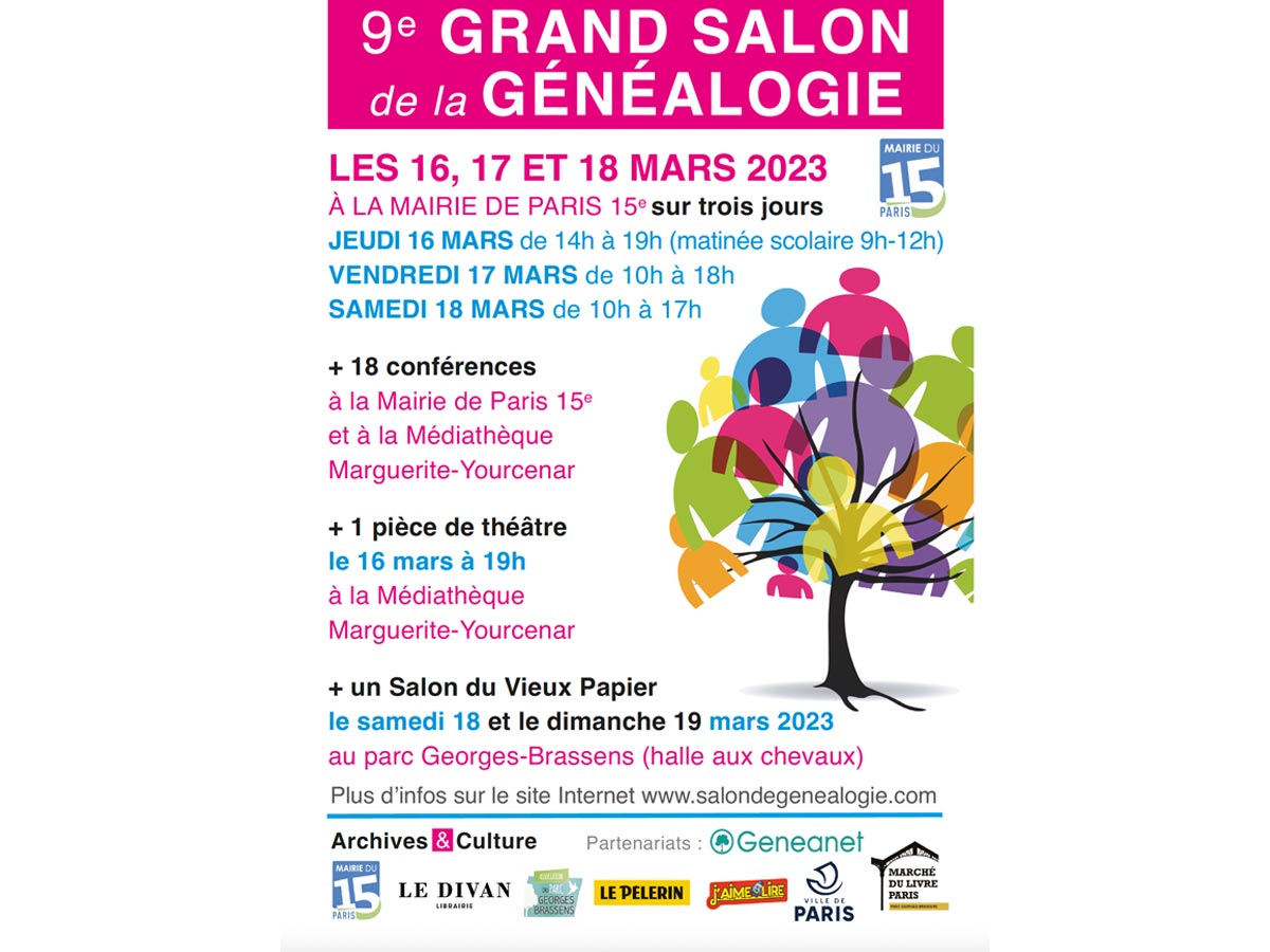 9 eme Salon de Généalogie