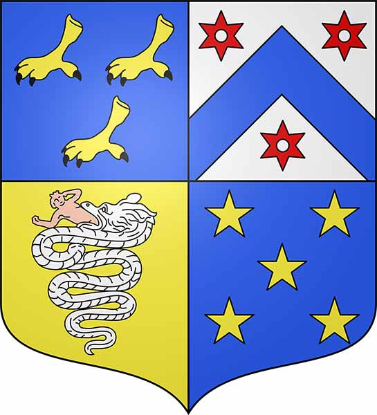 Blason de la commune de DARDENAC
